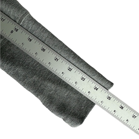 Cable & Gauge gray cowl-neck pullover sweater Medium - Picture 7 of 10